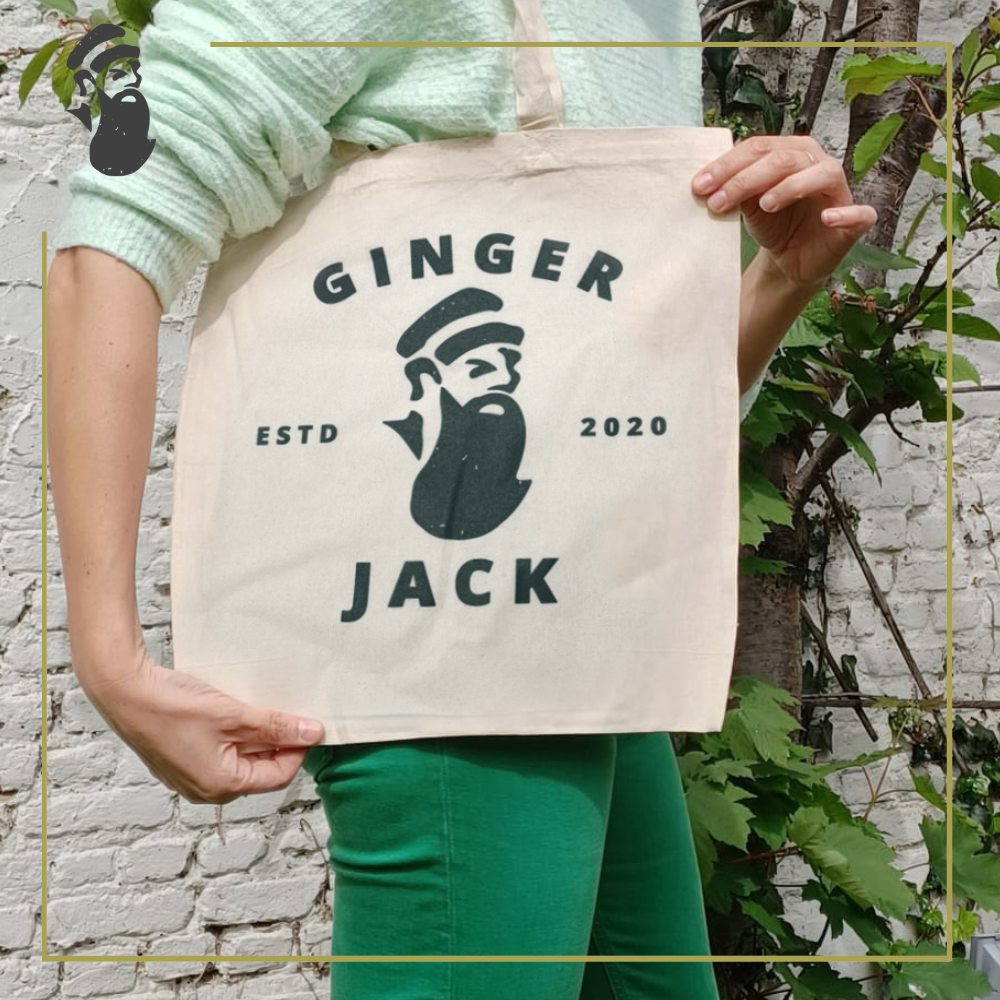 Ginger Jack tote bag